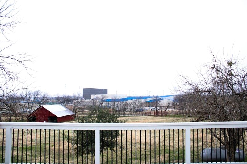 View from the Ranch Apartment deck in Krum Texas